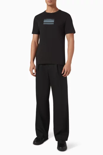 Gradient Logo T-shirt in Cotton