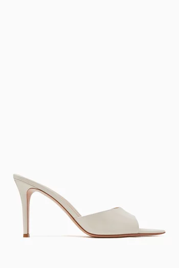 Elle 85 Mule Sandals in Patent Leather