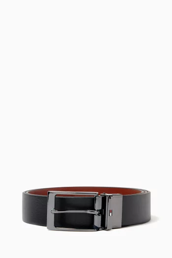 Reversible Belt in Leather