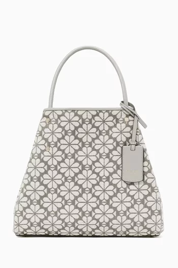 Medium Spade Everything Tote Bag in Jacquard
