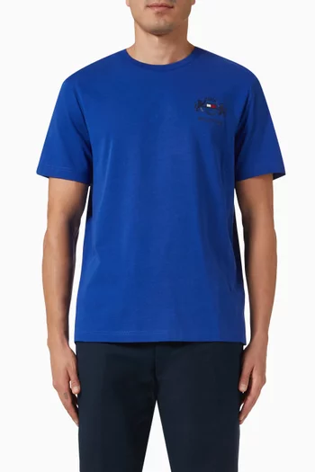 Small Crest T-shirt in Cotton