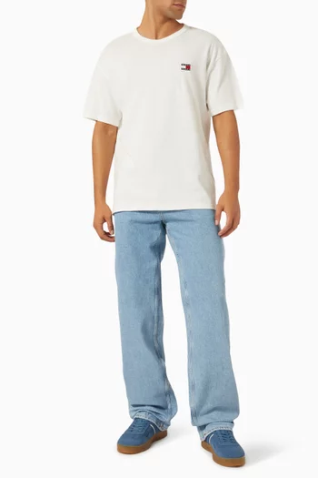Jaimie Loose Straight-leg Jeans in Cotton-denim