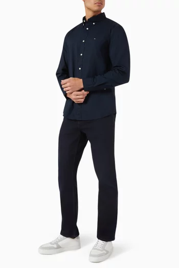 TH Flag Shirt in Cotton Poplin