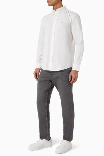 Flex Shirt in Cotton-poplin