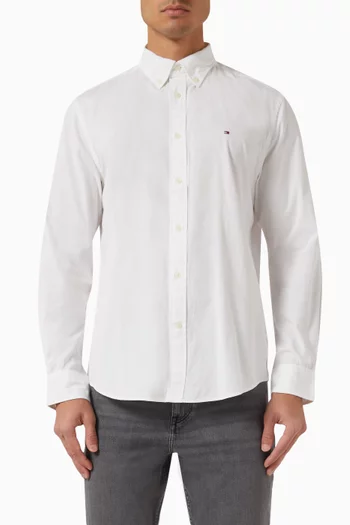 Flex Shirt in Cotton-poplin