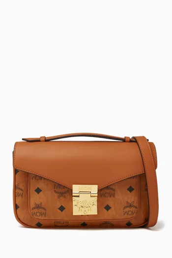 Mcm medium crossbody bag top