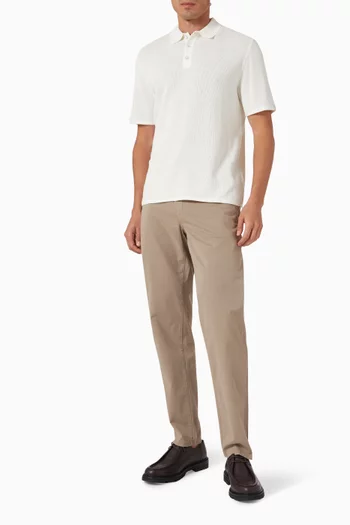 تي شيرت بولو هارفي بنسيج قطن