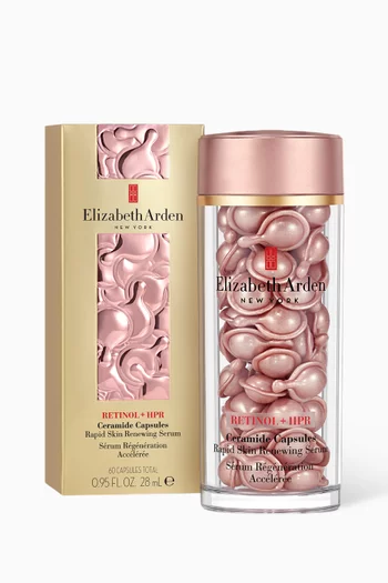 Retinol + HPR Ceramide Capsules Rapid Skin Renewing Serum, 60 Capsules