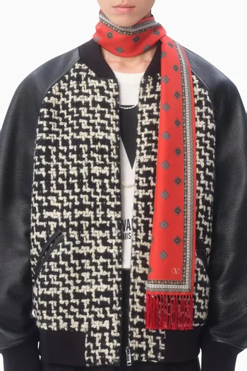 Chamber Bandeau Scarf in Silk