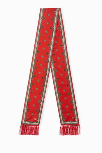 Chamber Bandeau Scarf in Silk