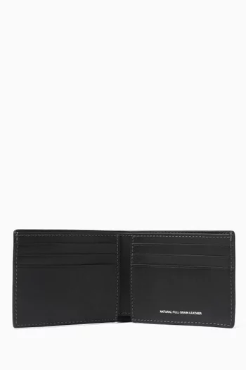 Slim Billfold Wallet in Leather