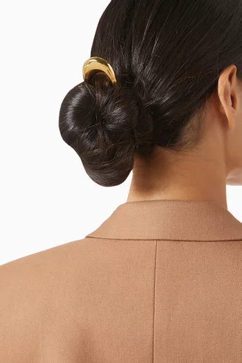 The Frida Hair Pin in Gold-plated Brass