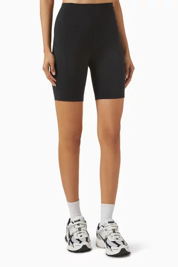 One High-waist Biker Shorts