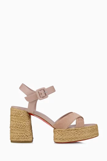 Calakala 85 Platform Sandals in Suede