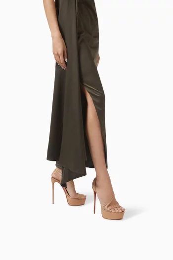 Rosalie Alta 150 Platform Sandals in Leather