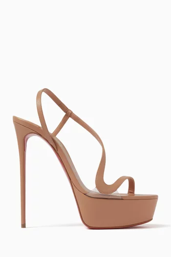 Rosalie Alta 150 Platform Sandals in Leather