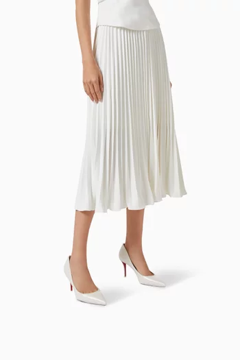 Miss Z 80 Pumps in Pearlescent Nappa Leather
