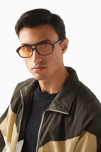 نظارة شمسية بيرت بإطار أفياتور أسيتات