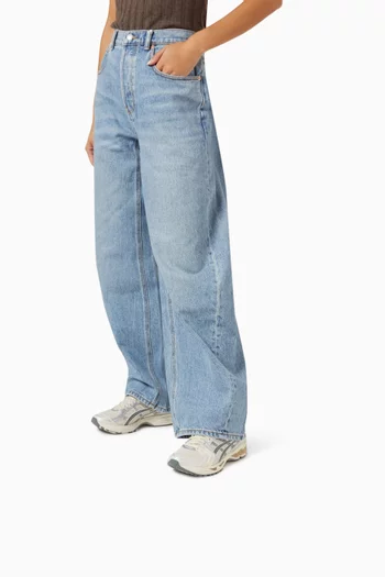 سنيكرز جل-كايانو أسفل الكاحل قماش شبكي وجلد