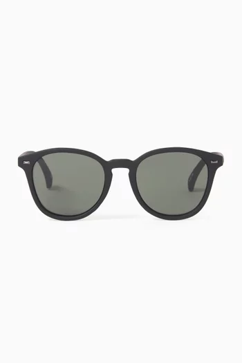 Bandwagon Sunglasses in Rubber