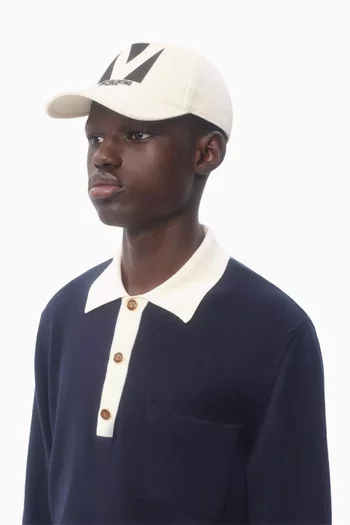كاب بيسبول بشعار Chez Valentino قطن