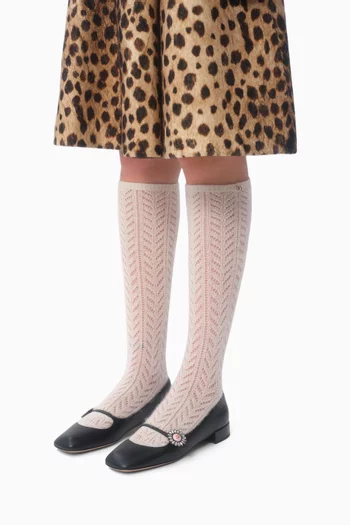 Preshoes Mary-Jane Ballerinas in Kidskin