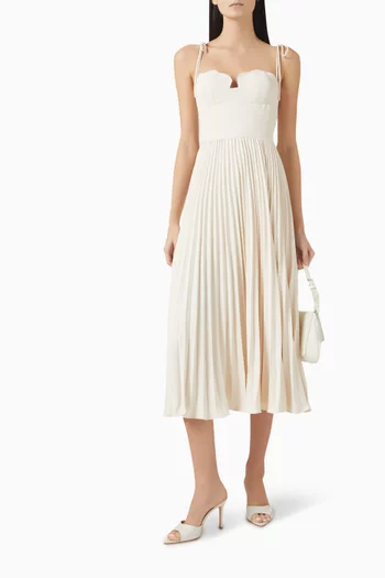 Whitney Bustier Midi Dress