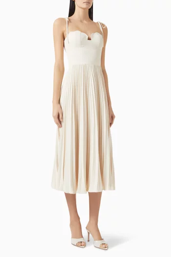 Whitney Bustier Midi Dress
