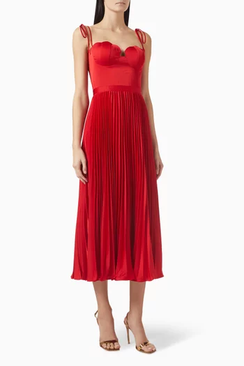 Whitney Bustier Midi Dress