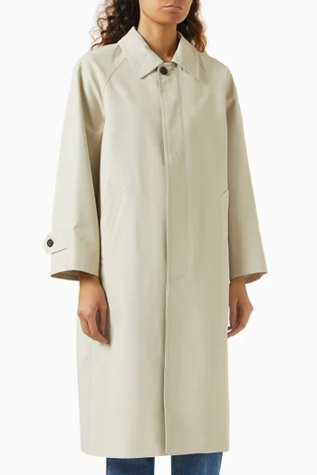 Unisex Mac Coat in Cotton