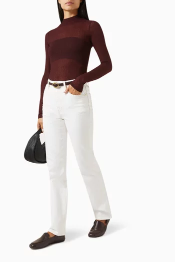 بنطال جينز رولر دينم