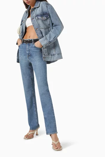 بنطال جينز رولر دينم قطن