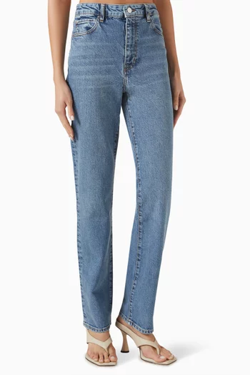 بنطال جينز رولر دينم قطن