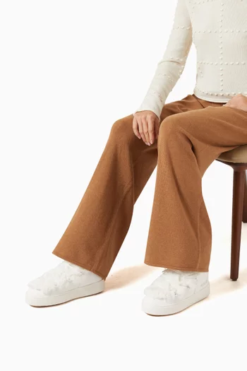 حذاء بوت ال تراك بطول الكاحل نايلون