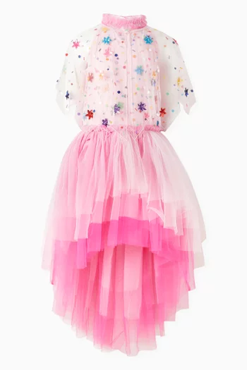 Star Sprinkles Tutu Dress in Tulle
