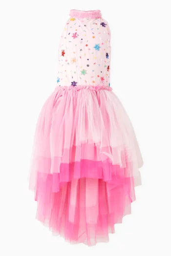 Star Sprinkles Tutu Dress in Tulle