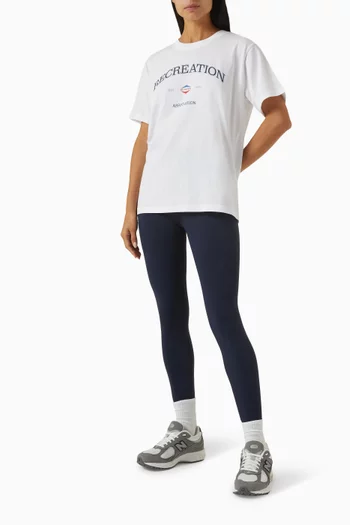 Recreation T-shirt in Organic Cotton-jersey