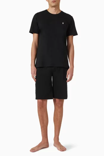 Pony Logo T-shirt in Cotton Jersey