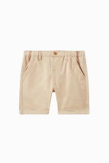 Relaxed Chino Shorts in Cotton