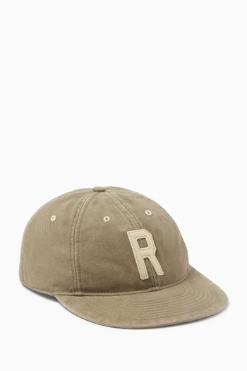 Logo Ball Cap in Cotton-twill