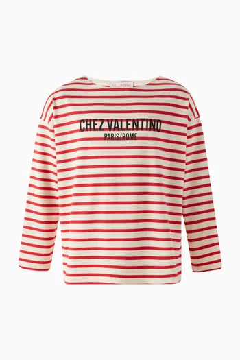 Chez Valentino T-shirt in Cotton