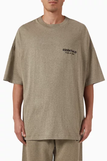 Logo Crewneck T-shirt in Jersey