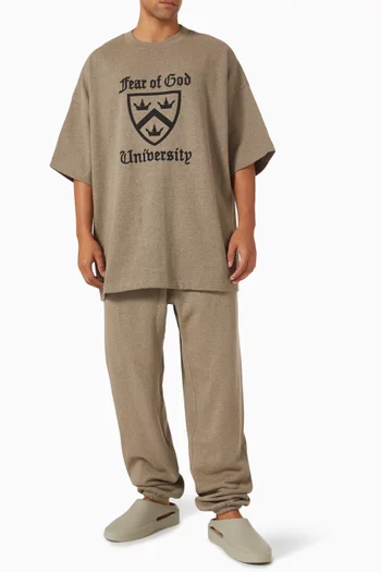 Logo Crewneck T-shirt in Cotton