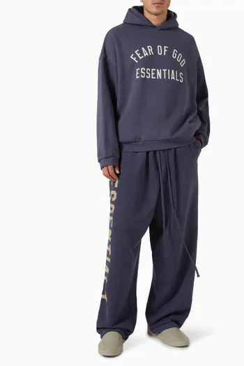 Logo Hoodie in Fleece