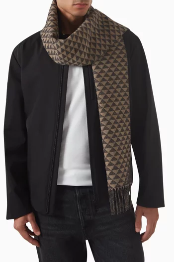 Symbole Scarf in Wool-cashmere