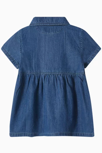 Shirt Dress in Lyocell Denim