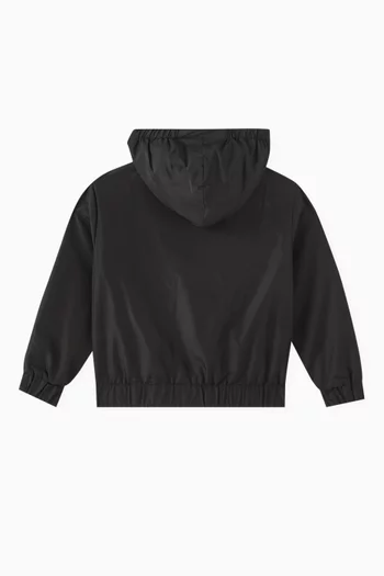 Logo Hooded Windbreaker