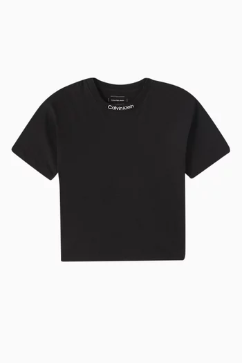 Logo T-shirt in Cotton