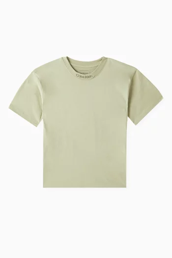Logo T-shirt in Cotton