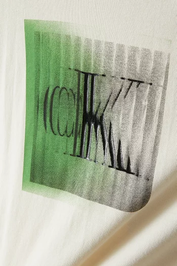Graphic Logo-print T-Shirt in Cotton